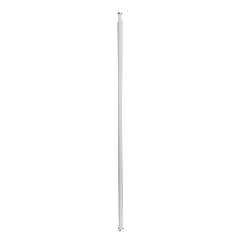 Legrand 653010 - Colonne clippage direct 1 compart 2 faces h. 2,67m couv PVC/corps alu - blanc