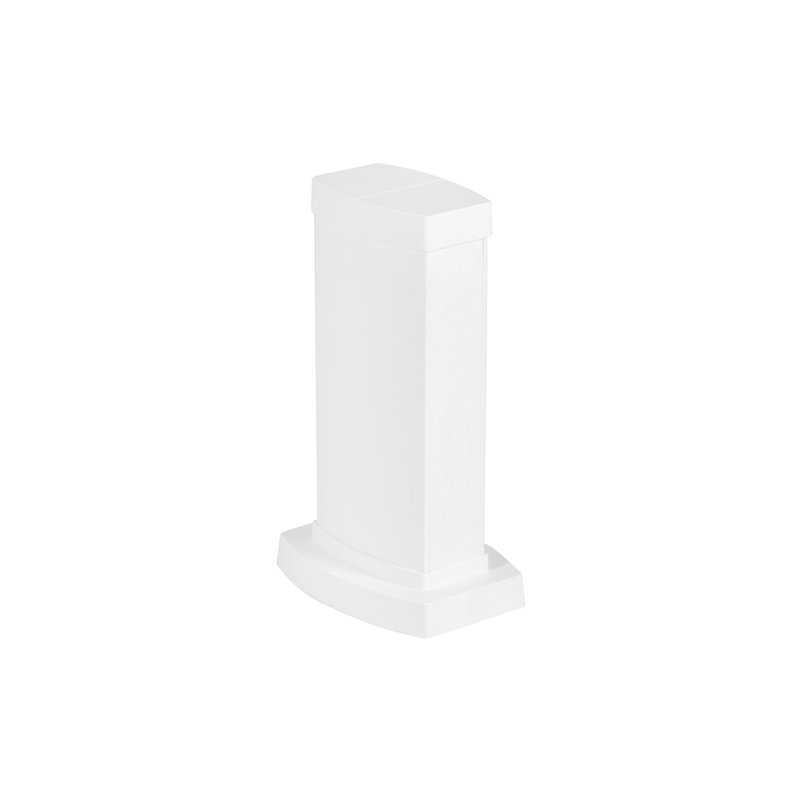 Legrand 653020 - Colonnette clippage direct 2 compart h. 0,30m couvercle PVC et corps PVC - blanc
