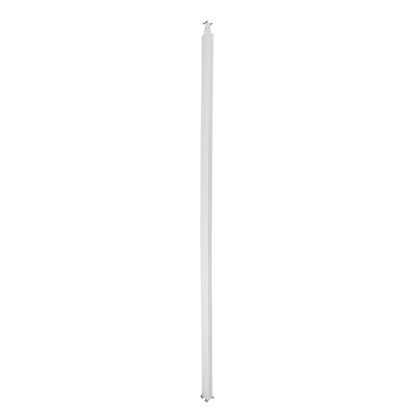 Legrand 653033 - Colonne clippage direct 2 compart h. 3,92m couvercle PVC et corps en PVC - blanc