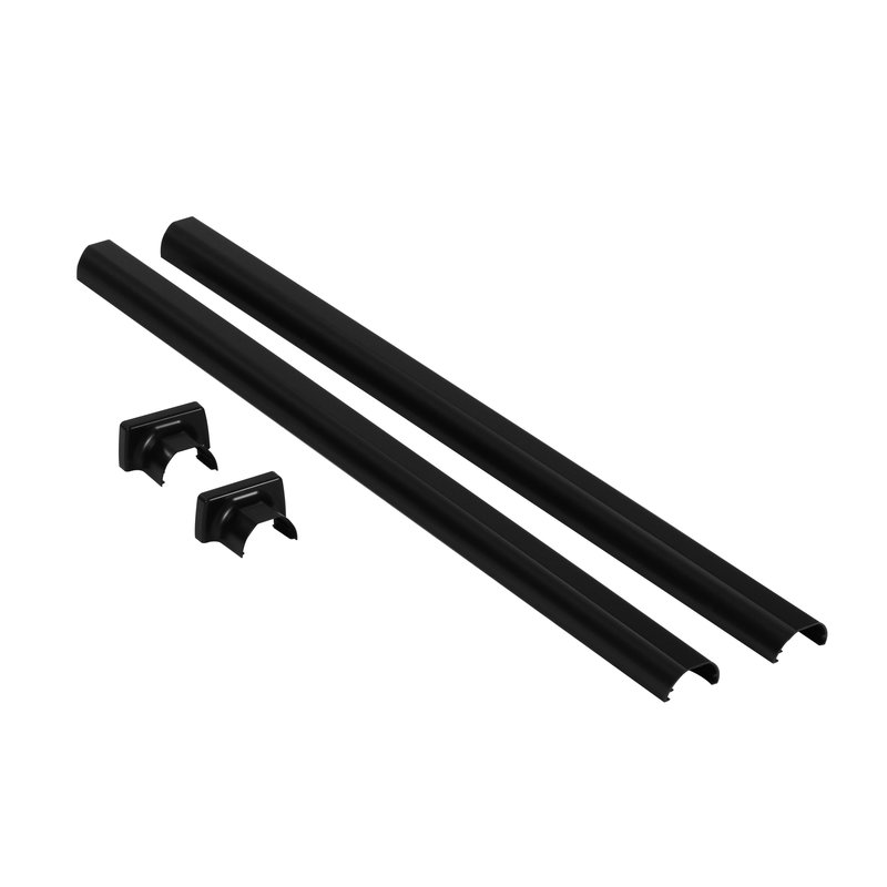 Legrand 653068 - Kit finition perche pour colonne 1 et 2 compartiments - noir