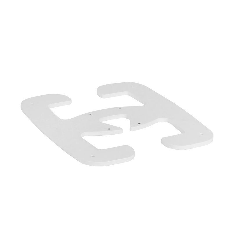 Legrand 653086 - Pied blanc pour colonnettes 1 et 2 compartiments