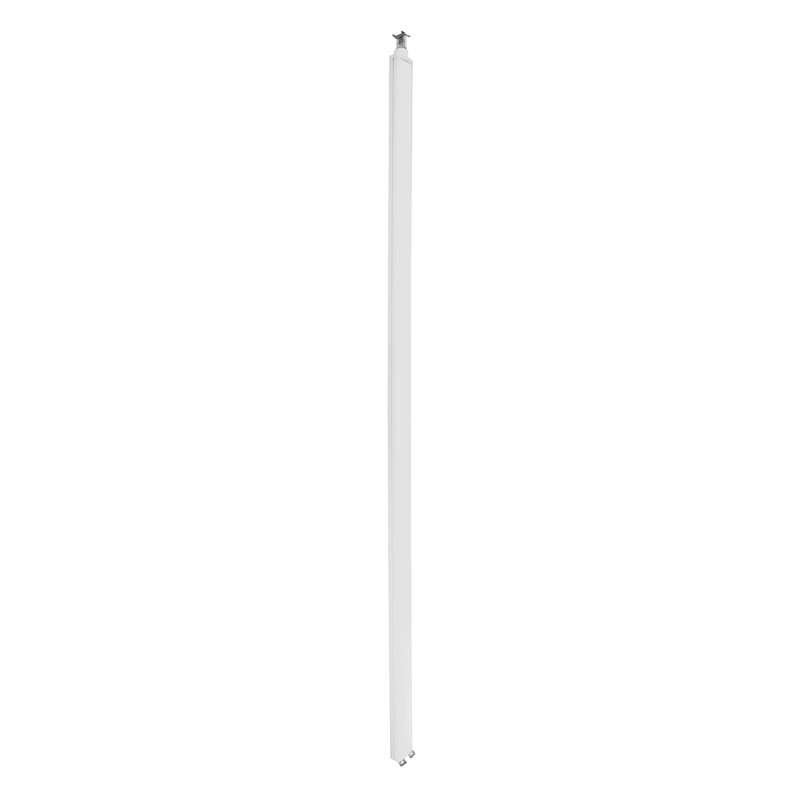 Legrand 653110 - Colonne universelle 1 compart hauteur 2,67m couvercle et corps en alu - blanc