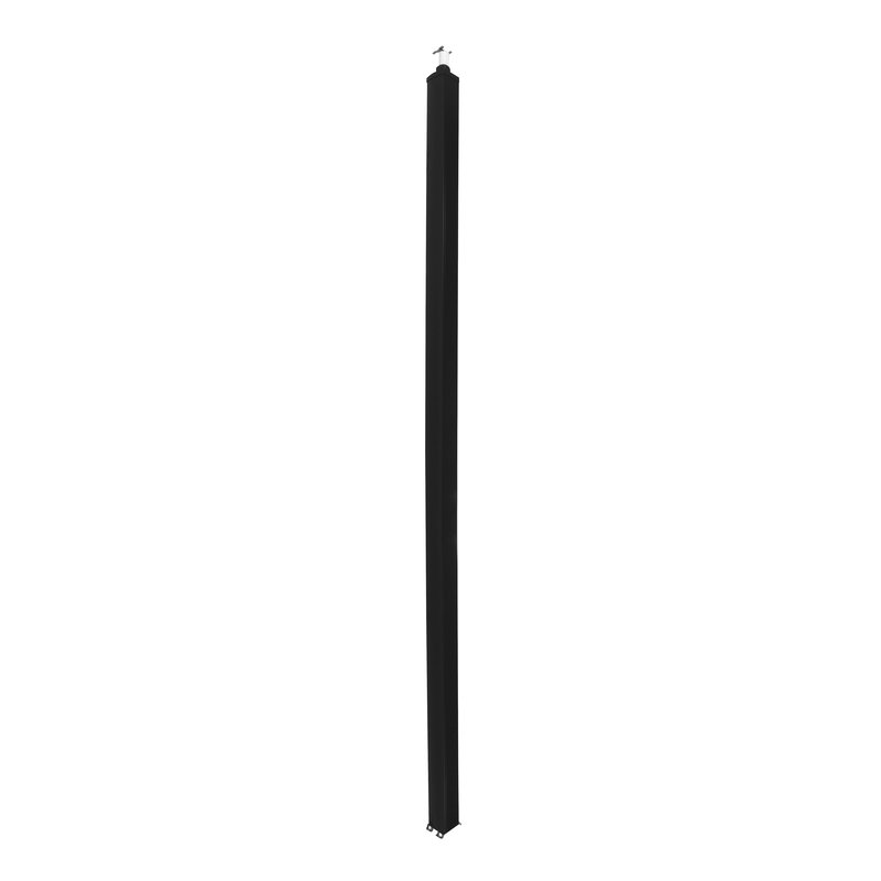 Legrand 653132 - Colonne universelle 2 compart hauteur 2,67m couvercle et corps en alu - noir