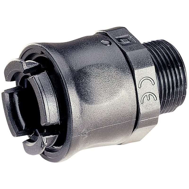 Legrand 666470 - Raccord mâle droit pour conduit flexible RTA polyamide Ø8mm ISO16