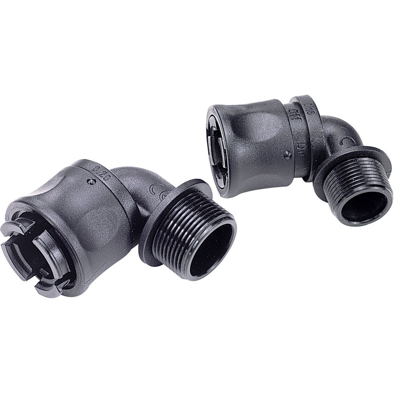 Legrand 666565 - Raccord coudé 90° pour conduit flexible RTA polyamide Ø7mm ISO12