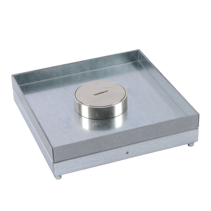 Legrand 689623 - Boîte de sol IP44 carrelage/marbre 8mm à 24mm ép. avec sortie de câble centrale