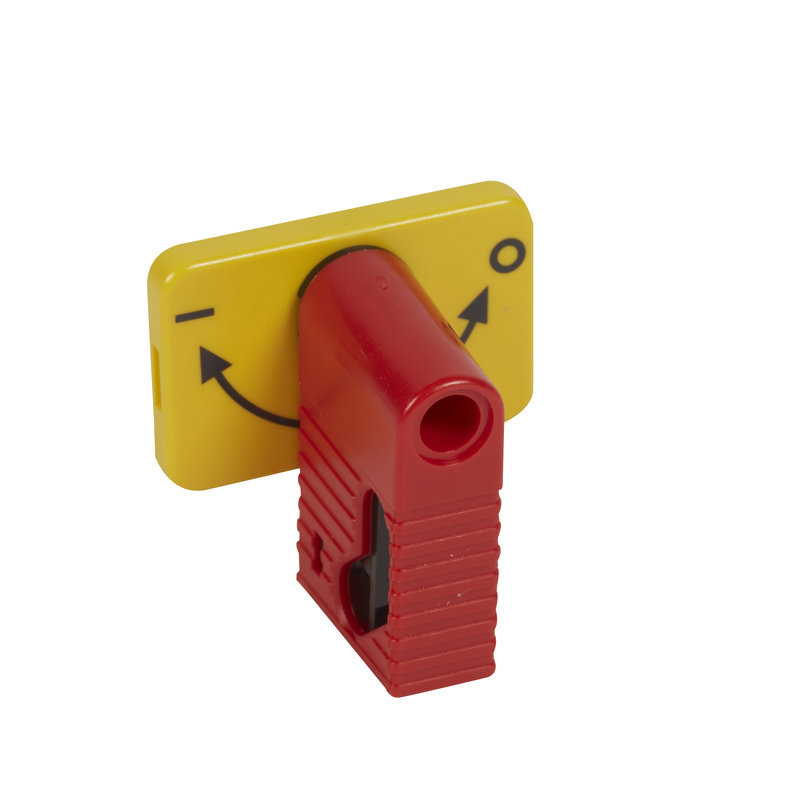 Legrand 980278 - Poignée frontale Vistop 32A - finition rouge