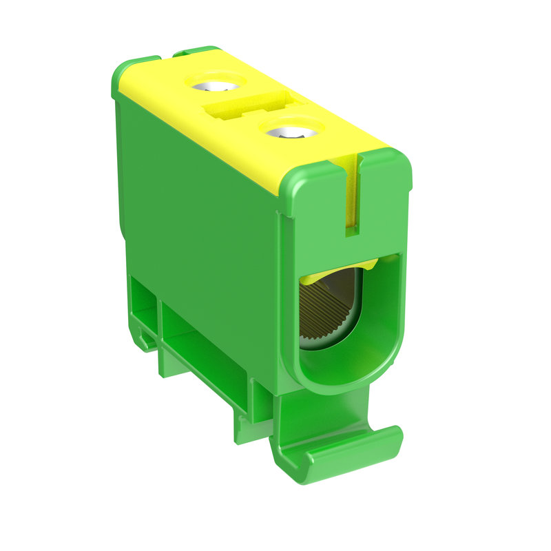 Legrand 030117 - Bloc de puissance Viking 3 compact 50mm2 - Vert Jaune