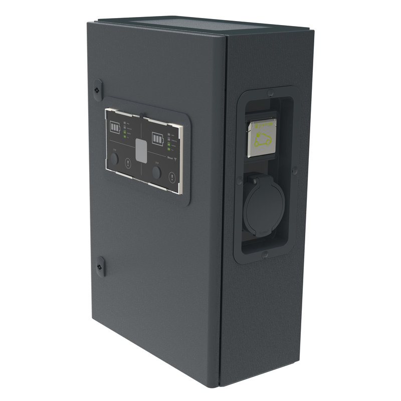Legrand 058011 - Borne 2 VE mono Green'up Premium 3,7kW à 4,6kW Mode 2/3 métal