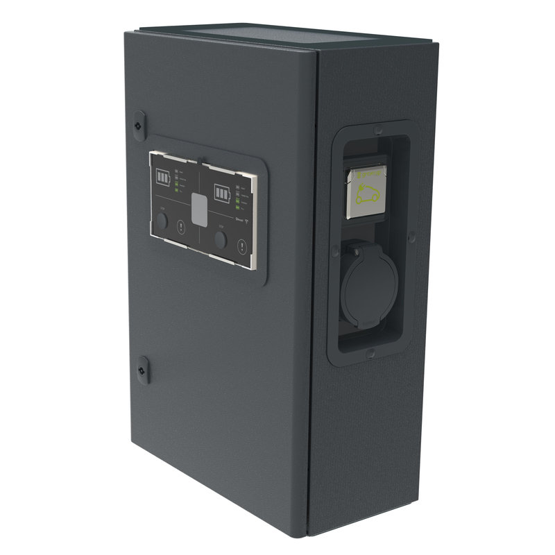 Legrand 058013 - Borne 2 VE mono Green'up Premium 7,4kW Mode 2/3 métal
