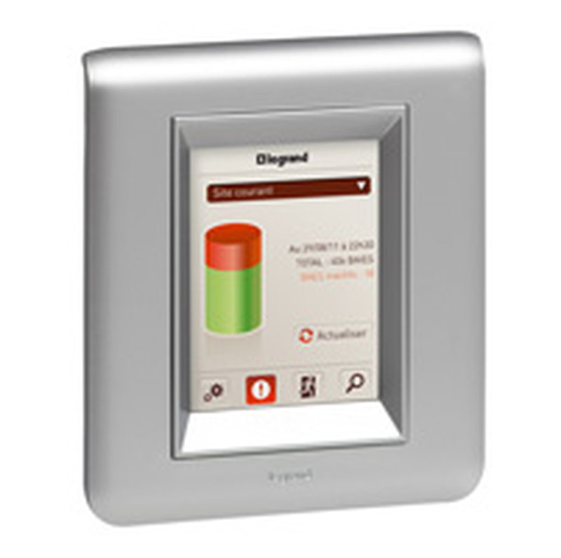 Legrand 062601 - Ecran tactile de contrôle 3,5pouces Mosaic pour système SATI Adressable