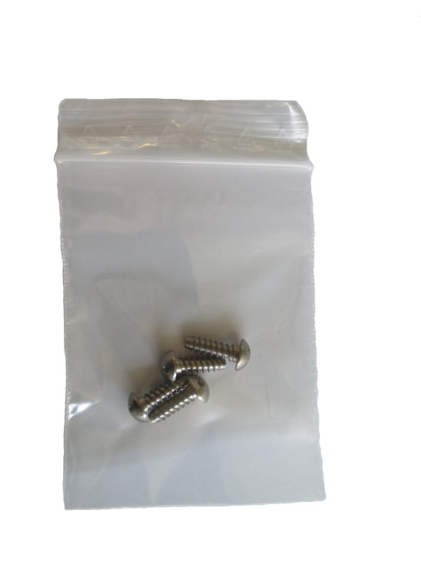 Legrand 062699 - Sachet de 4 vis antivandales pour BAES, LSC et BAEH plastique étanche IP66 IK10