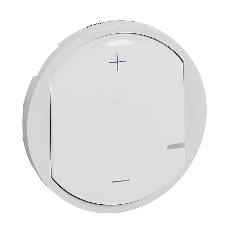 Legrand 065083A - Enjoliveur Céliane pour variateur 2 fils - blanc
