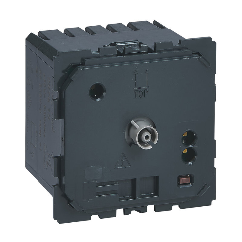 Legrand 067410 - Thermostat d'ambiance fil pilote Céliane 230V -plage de réglage 10-30°C -8A maxi