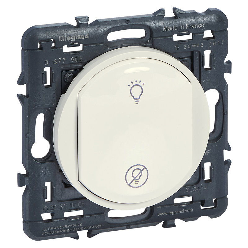 Legrand 067790L - Commande générale ON/OFF sans fils sans pile Céliane with Netatmo - blanc