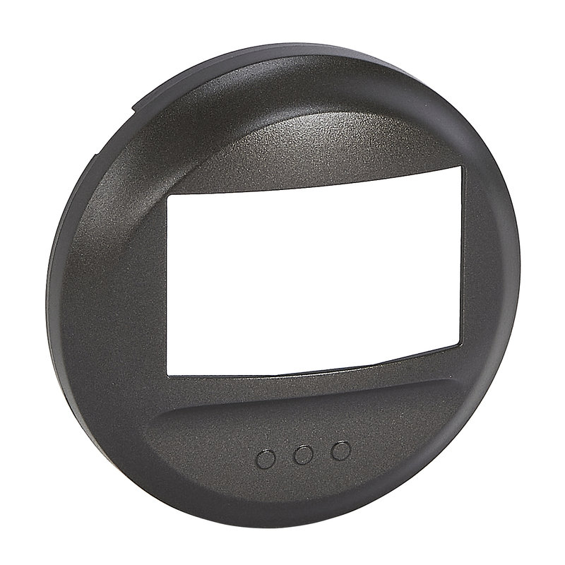 Legrand 067926A - Enjoliveur Céliane pour inter auto avec dérogation - Graphite