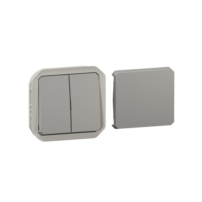 Legrand 069506L - Transformeur réversible Plexo composable gris