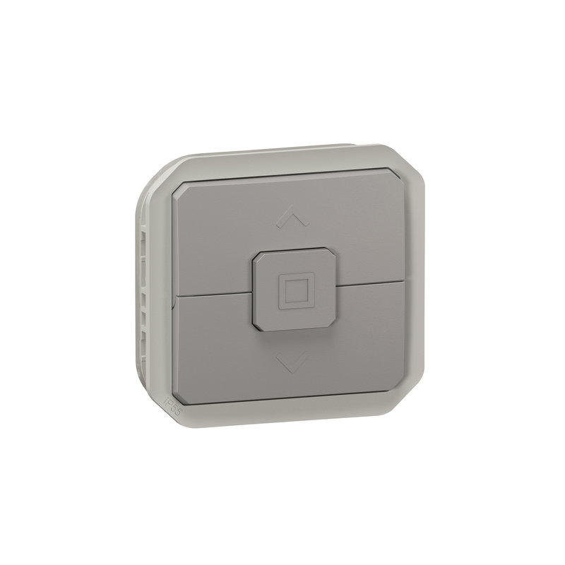 Legrand 069539L - Poussoir pour volets roulants Plexo composable gris