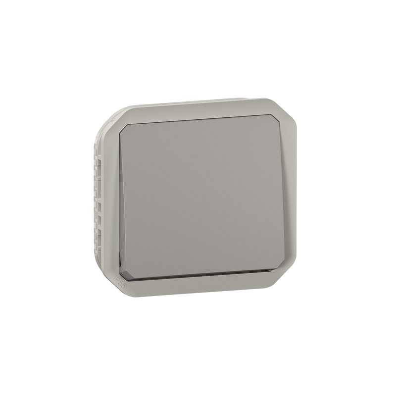 Legrand 069540L - Poussoir NO Plexo composable - Finition gris
