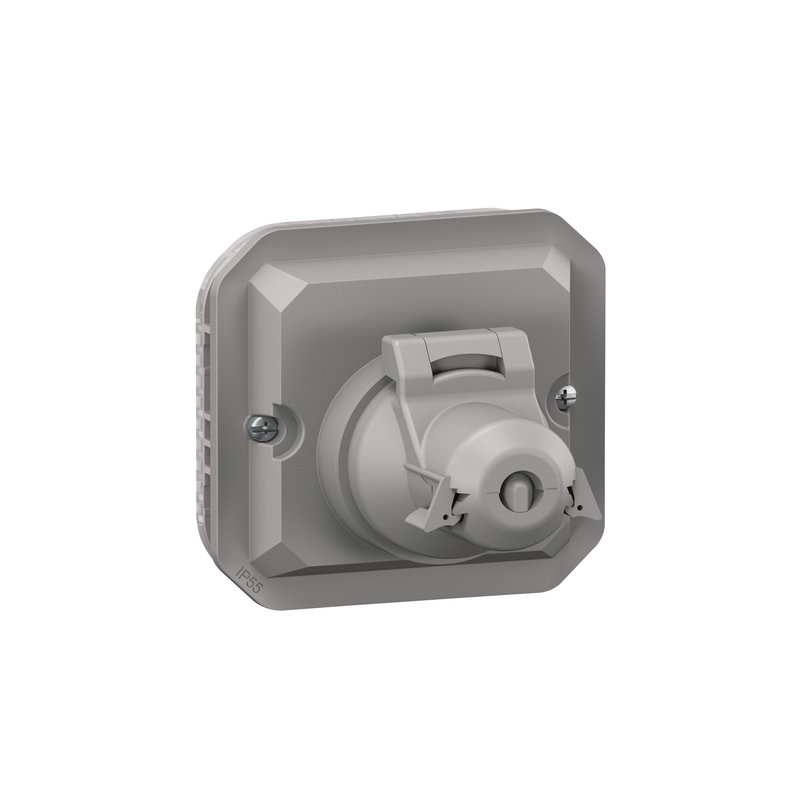 Legrand 069581L - Adaptateur Plexo pour prise RJ45 Mosaic - composable gris