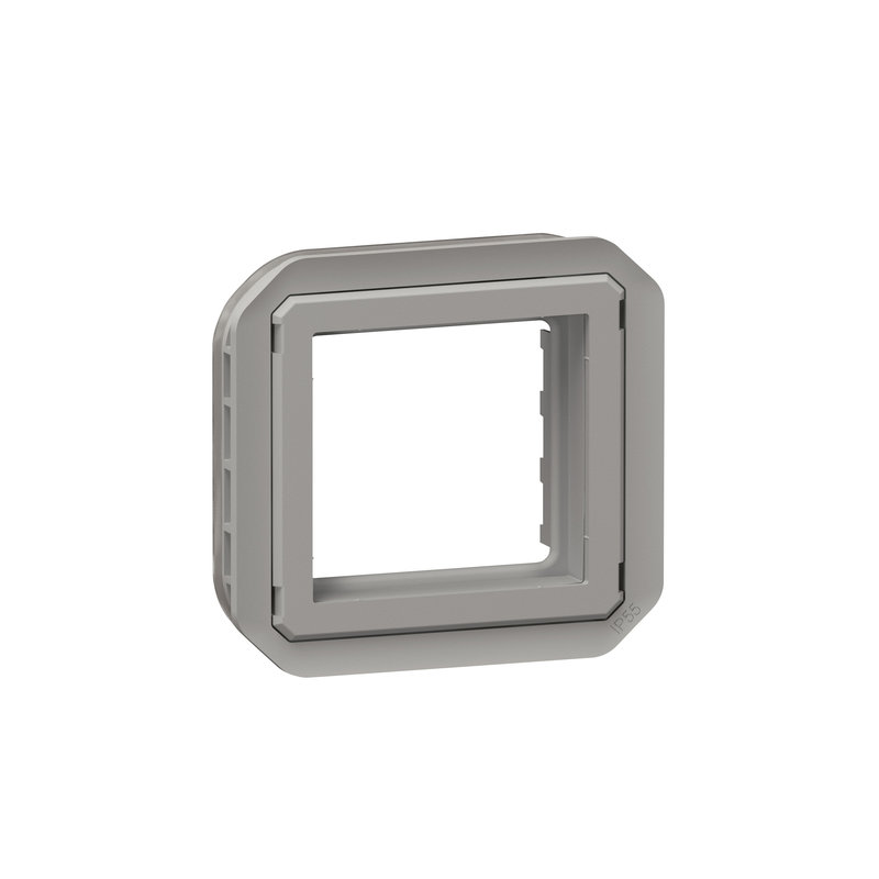 Legrand 069582L - Adaptateur Plexo pour Mosaic - composable gris