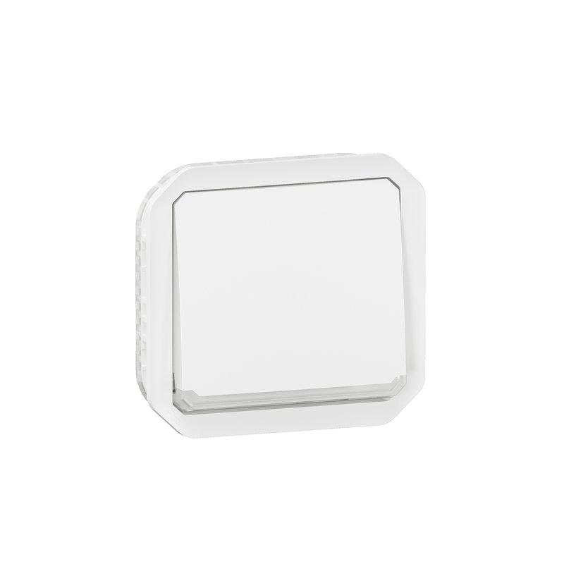 Legrand 069612L - Interrupteur ou va-et-vient témoin 10AX 250V Plexo composable blanc