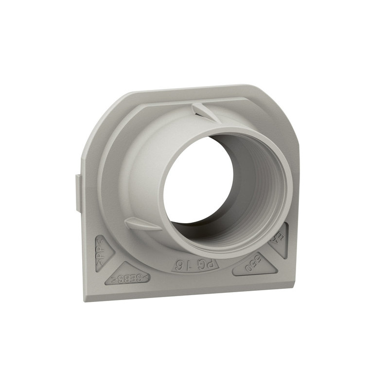 Legrand 069648L - Embout presse-étoupe Plexo 1 entrée PG16 gris