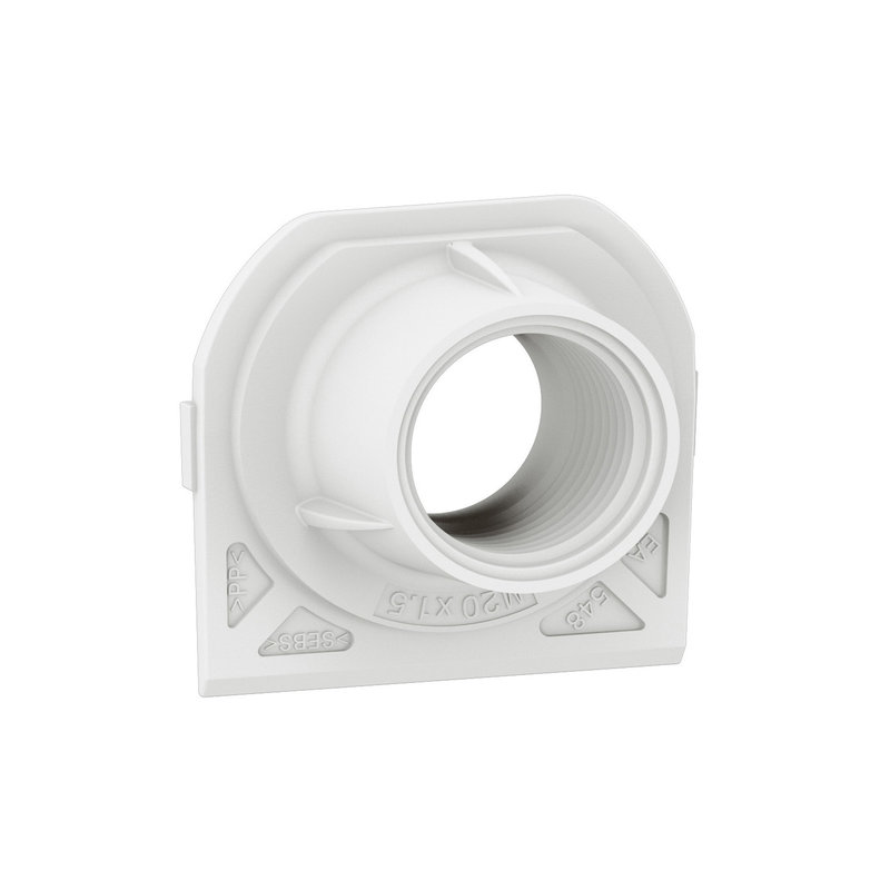 Legrand 069662L - Embout presse-étoupe Plexo 1 entrée ISO20 blanc