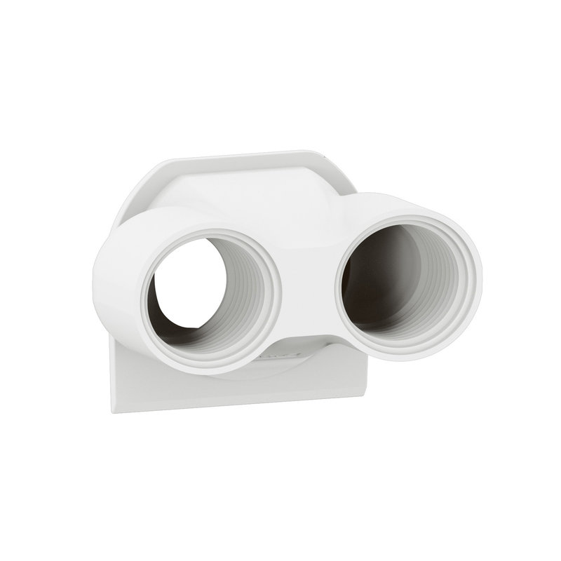 Legrand 069671L - Embout presse-étoupe Plexo 2 entrées ISO20 blanc