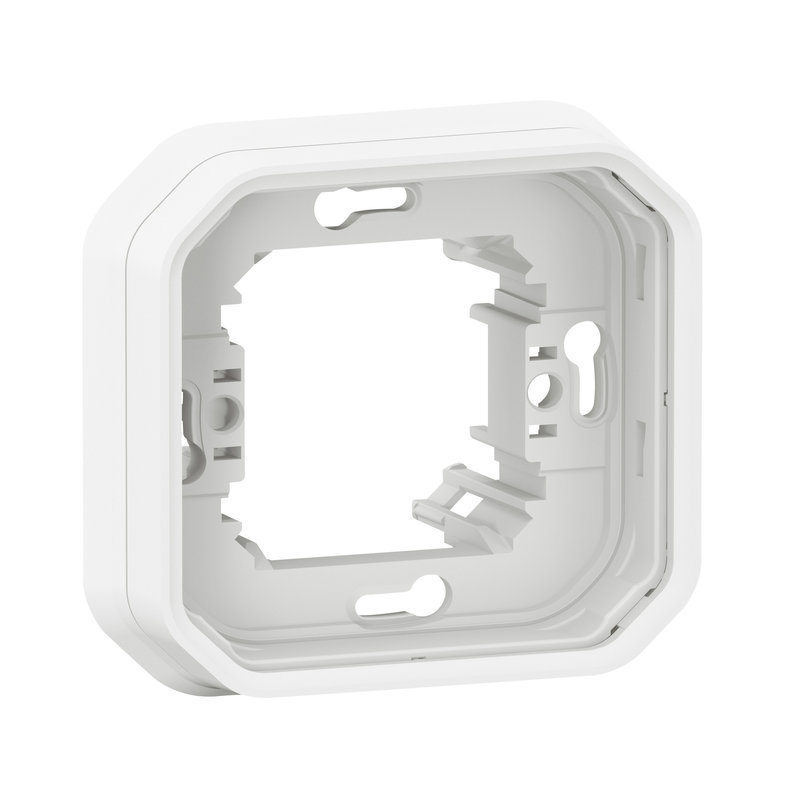 Legrand 069692L - Support plaque encastré 1 poste Plexo blanc