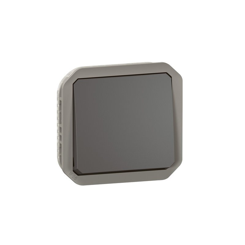Legrand 069801L - Interrupteur ou va-et-vient 10AX 250V Plexo composable anthracite