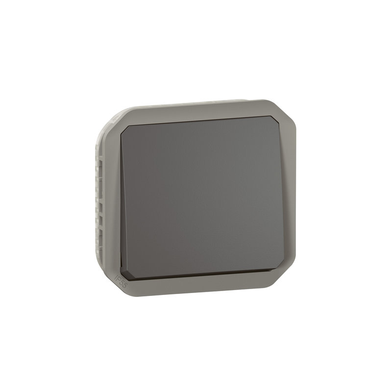 Legrand 069841L - Poussoir NO-NF Plexo composable anthracite