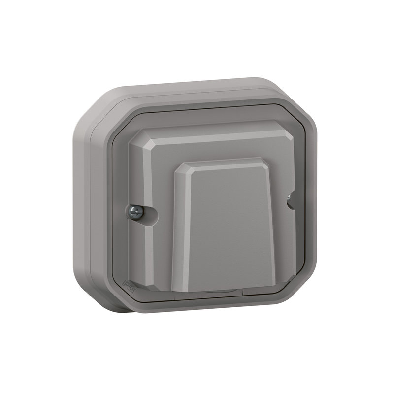 Legrand 069849L - Sortie de câble 20A avec bornier Plexo complet encastré gris