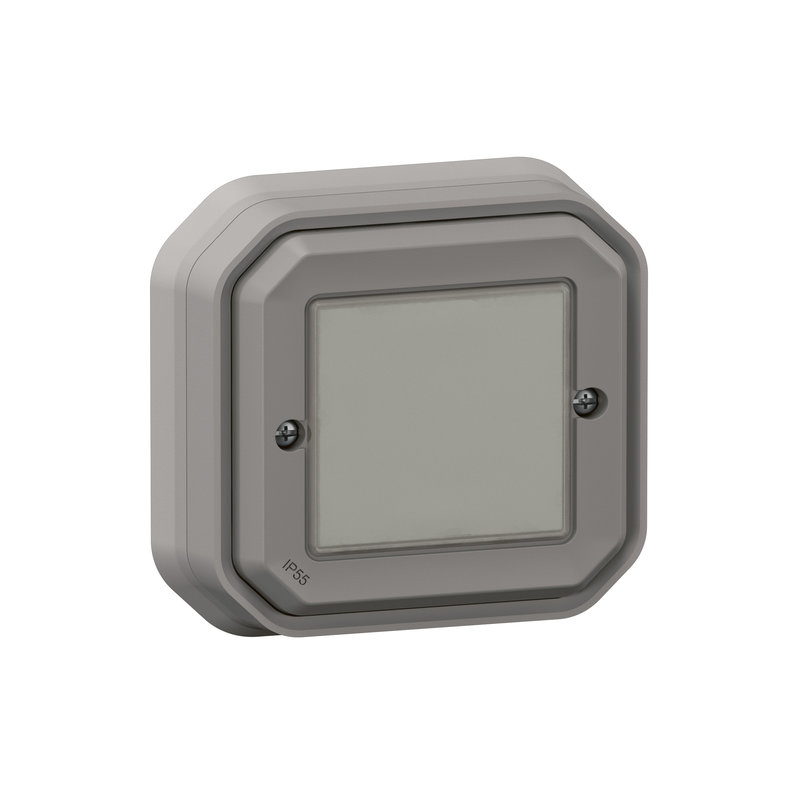 Legrand 069874L - Commande Self-e pour éclairage et prise Plexo with Netatmo complet gris