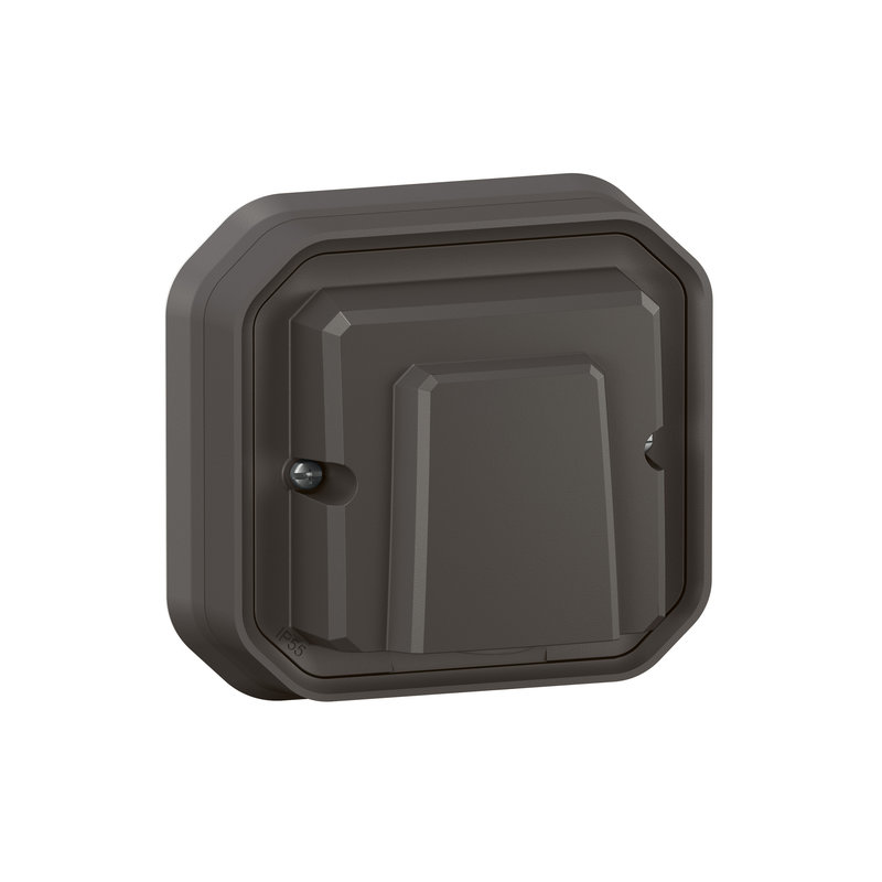 Legrand 069878L - Sortie de câble 16A Plexo complet encastré anthracite