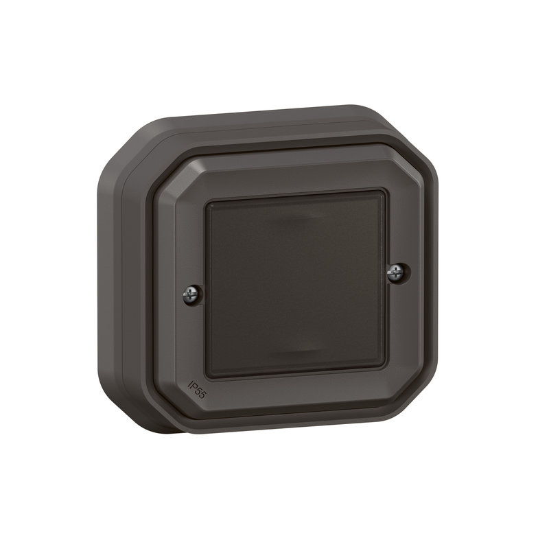 Legrand 069894L - Commande Self-e pour éclairage et prise Plexo with Netatmo complet anthracite