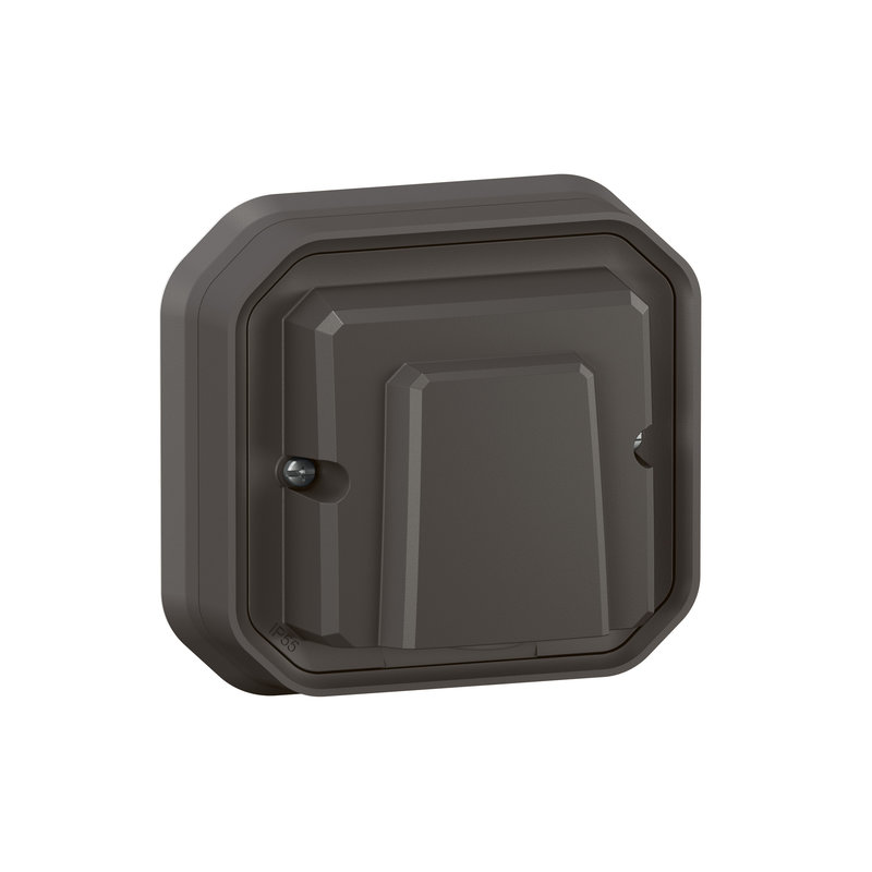 Legrand 069899L - Sortie de câble 20A avec bornier Plexo complet encastré anthracite
