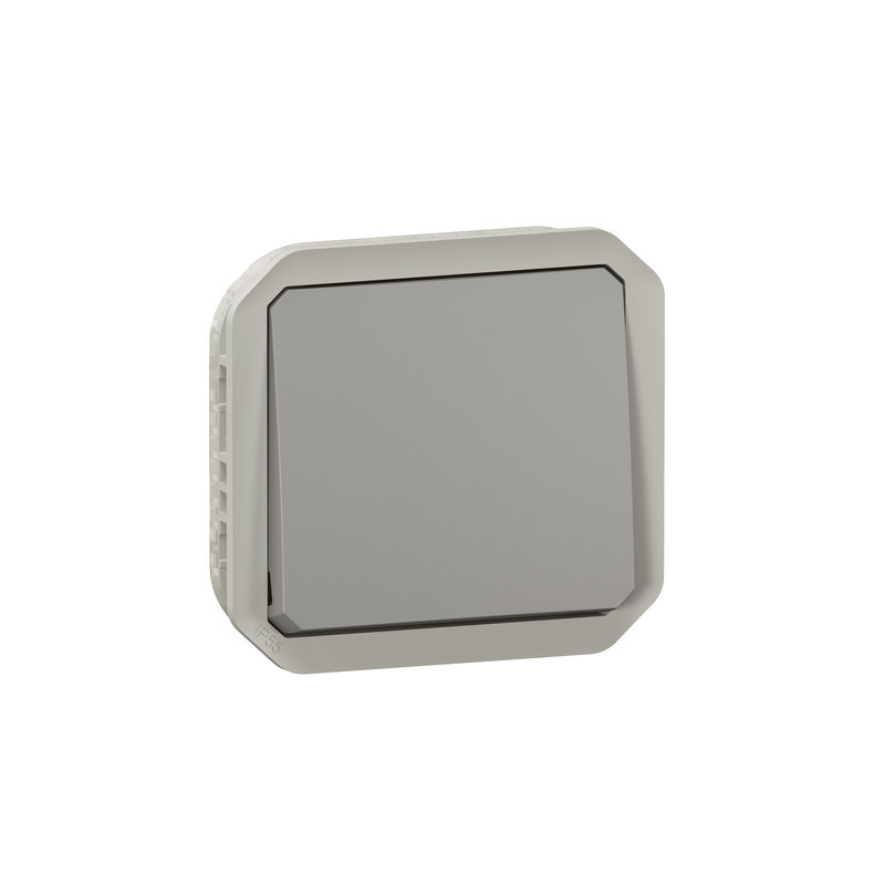 Legrand 070040 - Interrupteur ou va-et-vient Plexo composable - gris