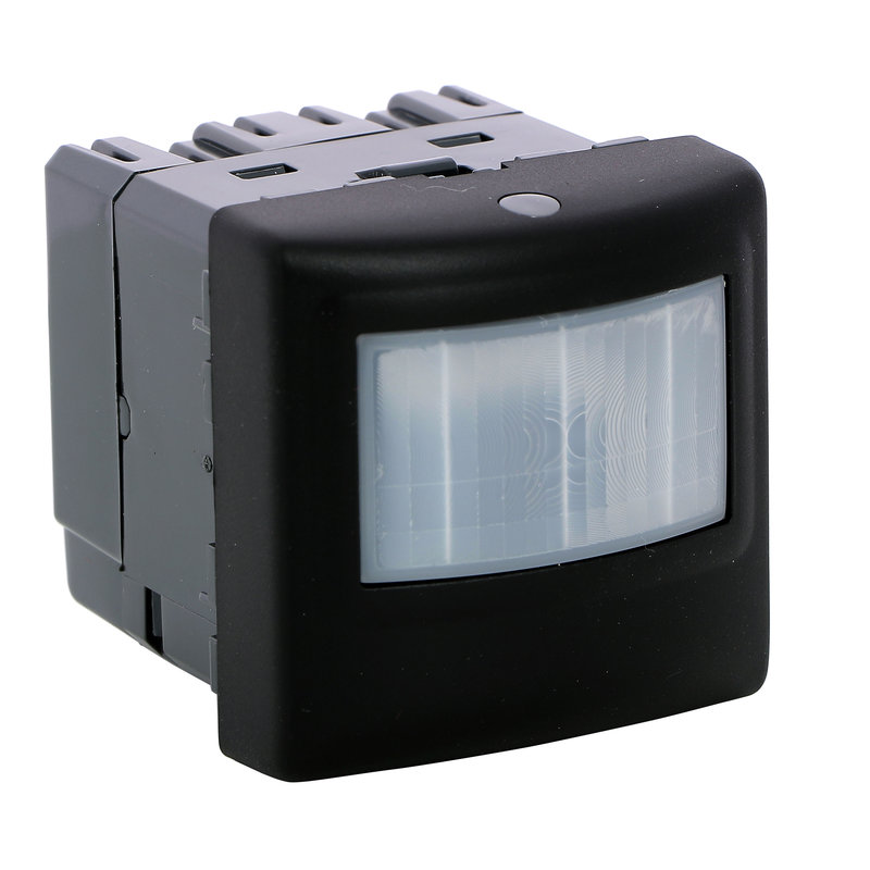 Legrand 079158L - Détecteur de mouvements toutes lampes 2 fils Mosaic 2 modules - noir