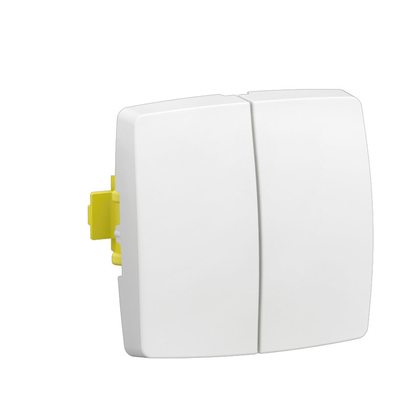 Legrand ALC2020WH - Transformeur double composable Appareillage saillie - blanc