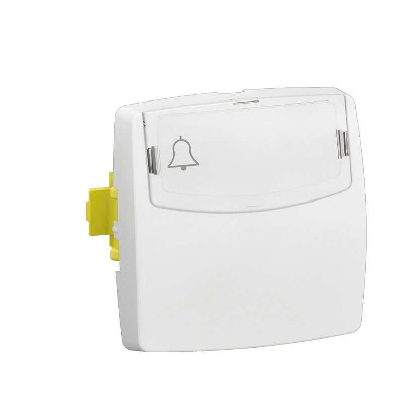 Legrand 086109L - Poussoir porte-étiquette Appareillage Saillie composable blanc