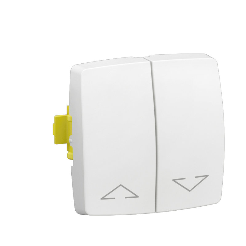 Legrand 086113L - Double interrupteur pour volets roulants Appareillage saillie composable - blanc