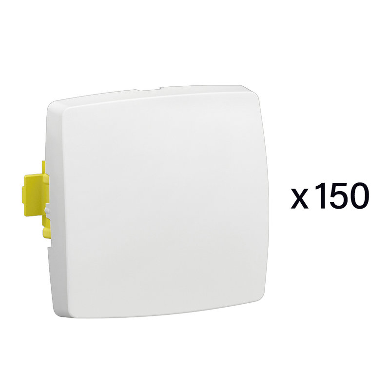Legrand 086115L - Lot de 150 transformeurs simples Appareillage Saillie composable blanc