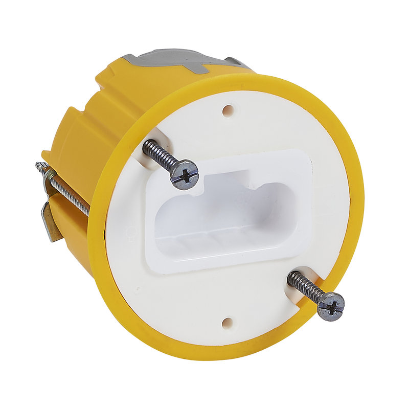 Legrand 089306 - Boîte Ecobatibox pour applique DCL bornes auto cloisons sèches - profondeur 40