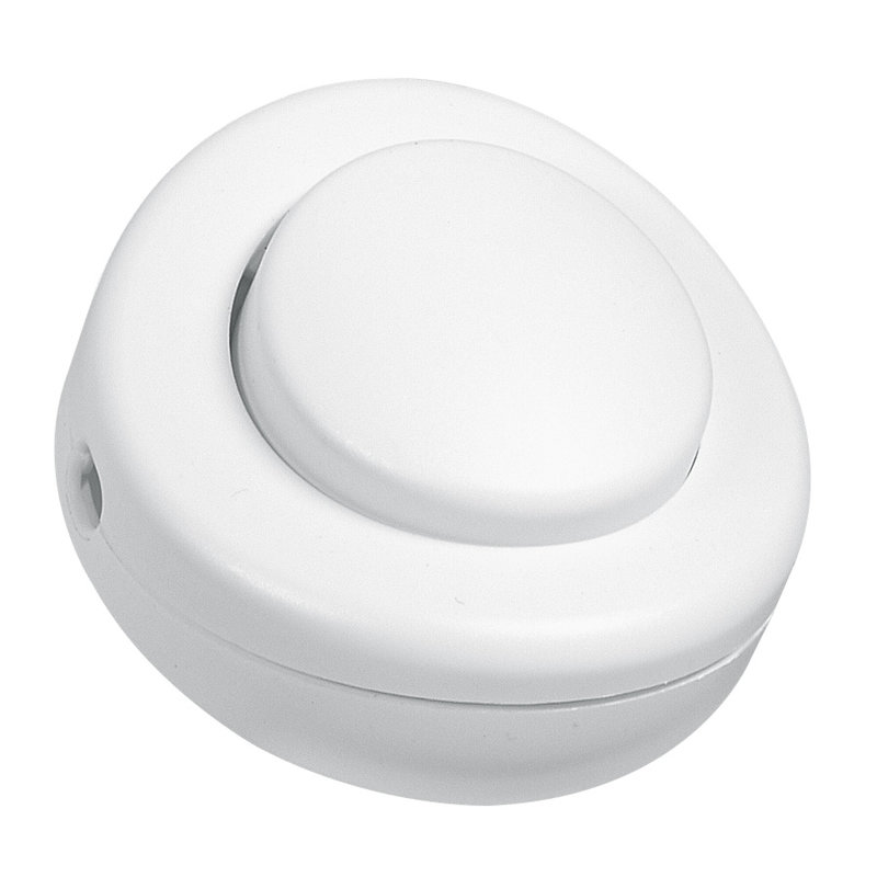 Legrand 091171 - Interrupteur 2A 250V~ avec commande au pied pour lampadaire - Blanc