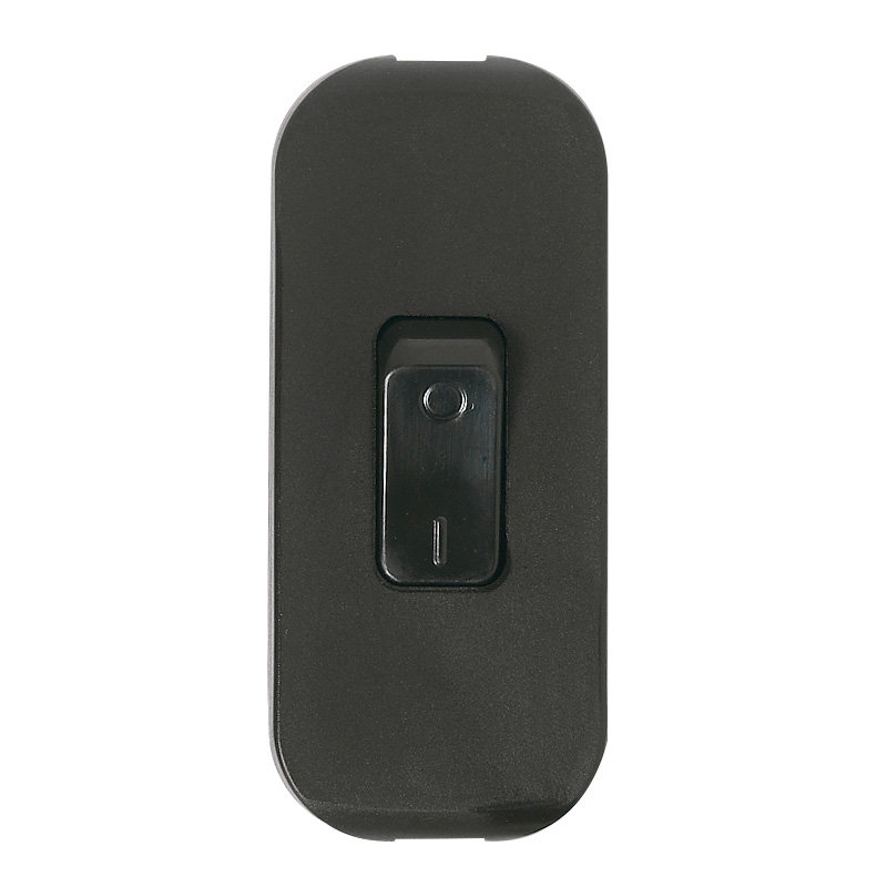 Legrand 091194 - Interrupteur à bascule pour lampe - bipolaire - noir