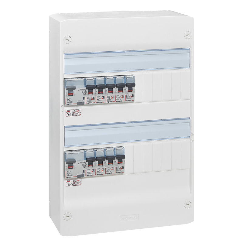 Legrand 093056 - Tableau électrique équipé DRIVIA - spécial pour logement T3