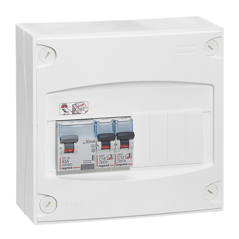 Legrand 093060 - Tableau électrique équipé - spécial pour extension chambre