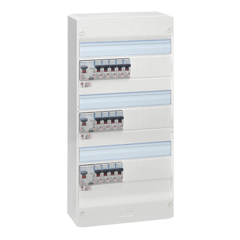 Legrand 093066 - Tableau électrique équipé Evolué - pour logement T3