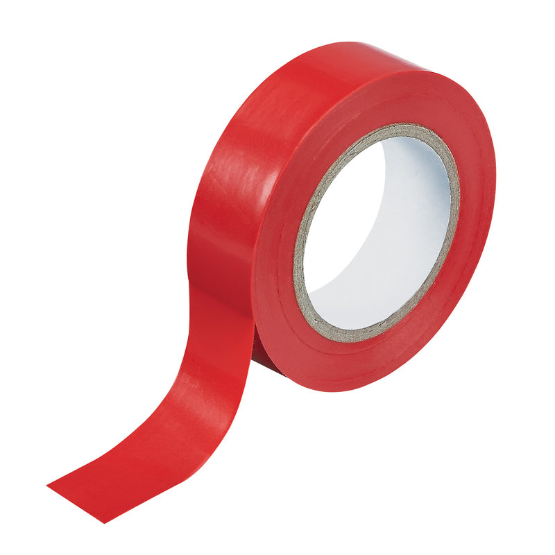 Legrand 093092 - Ruban adhésif isolant en PVC dimensions 15x10mm - rouge